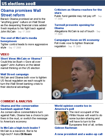 FT US election coverage