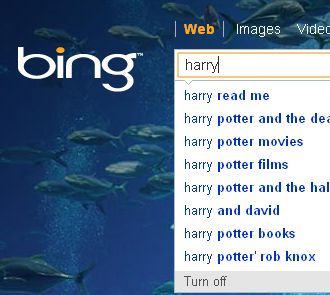 Bing liks Harry read me