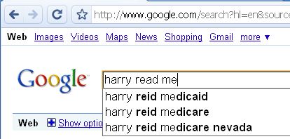 Google doesn't like harry